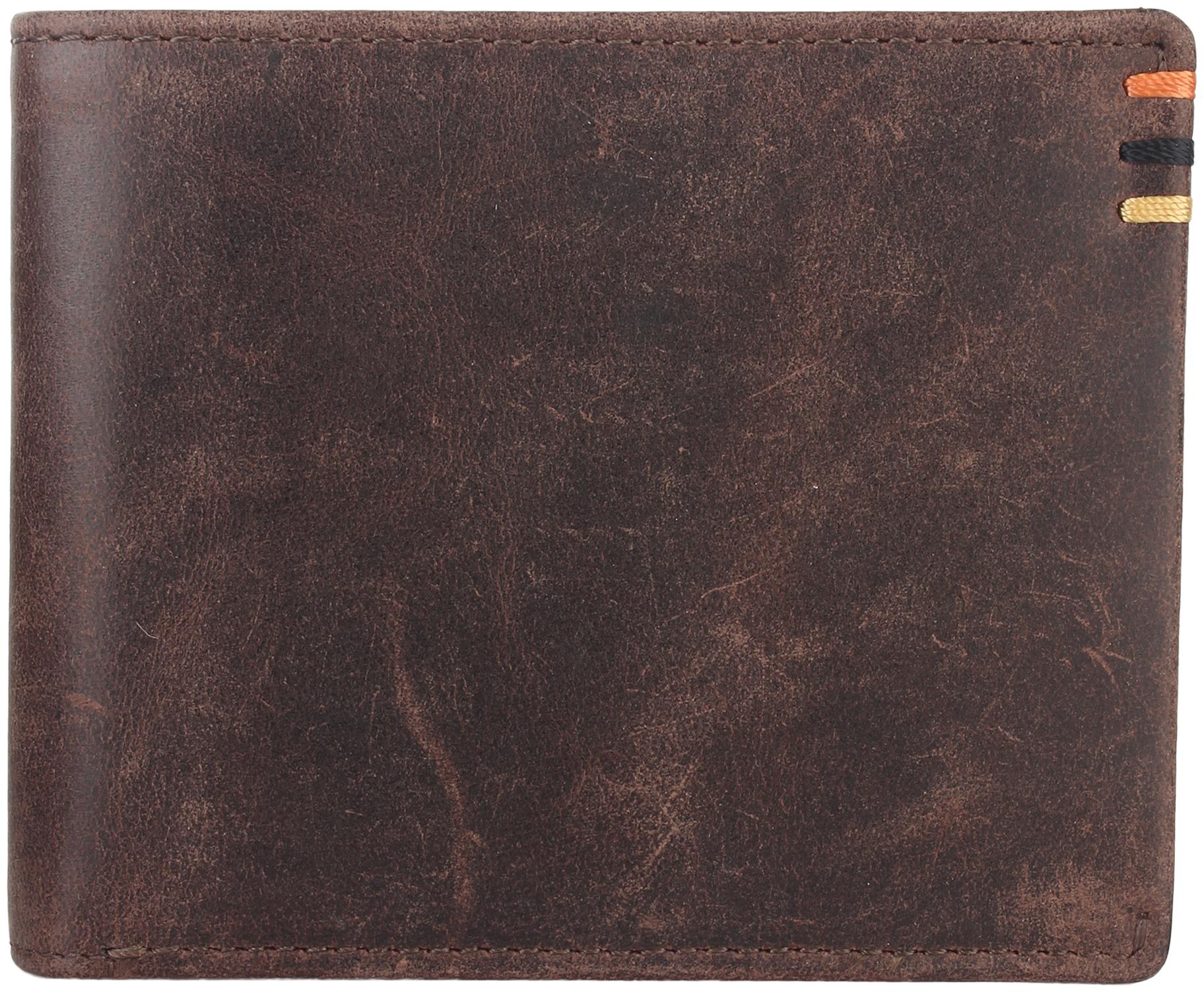 

NUKAICHAU Men Brown Leather Bi-Fold Wallet ( Pack of 1 )