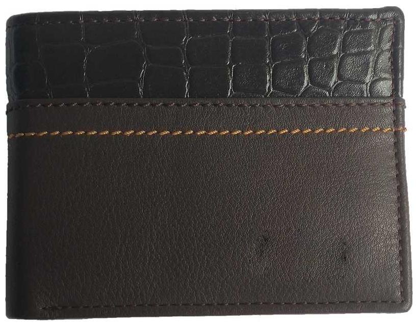 

NUKAICHAU Men Black Leather Bi-Fold Wallet ( Pack of 1 )