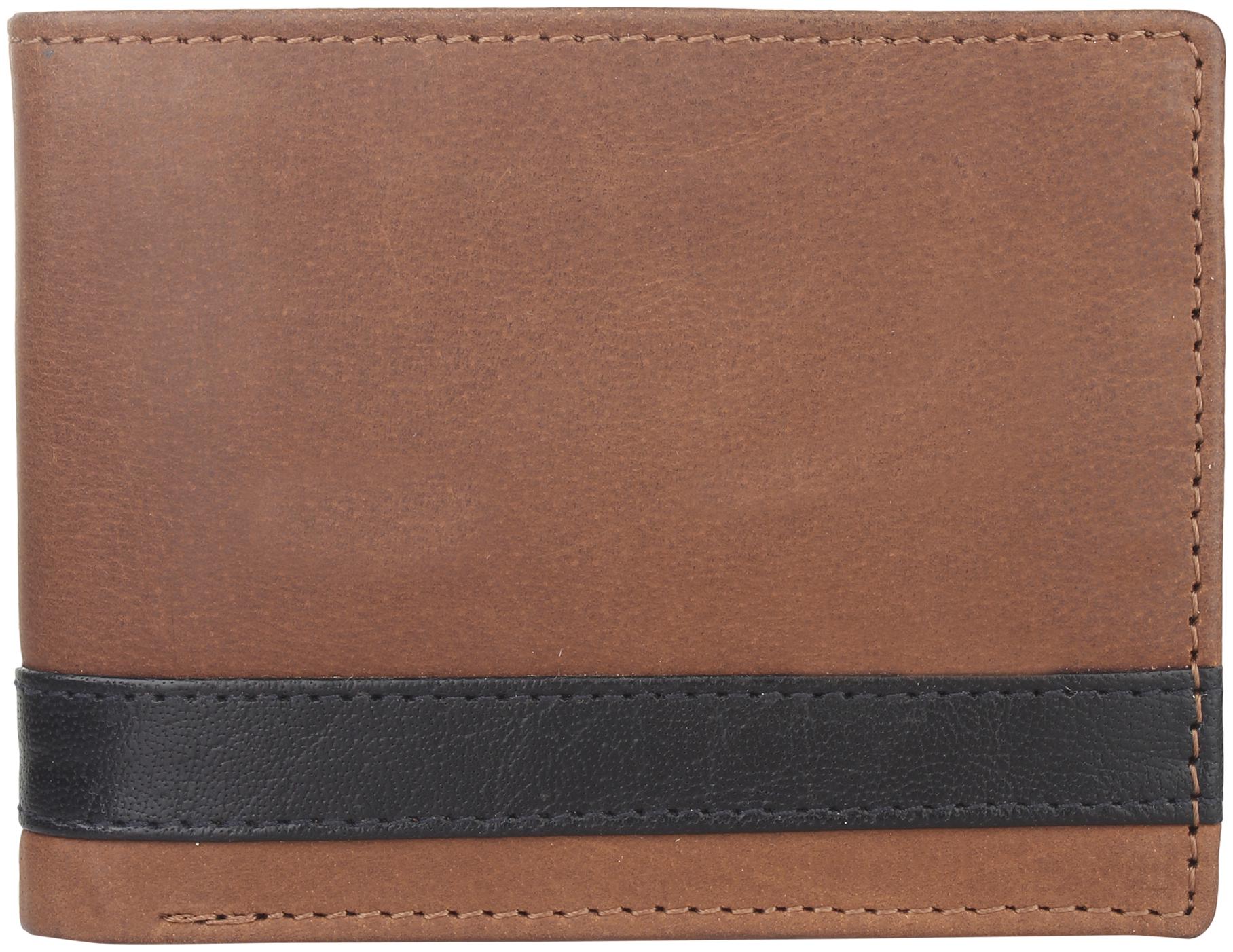 

NUKAICHAU Men Brown Leather Bi-Fold Wallet ( Pack of 1 )