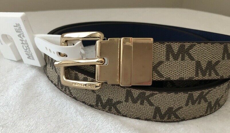 michael kors gold belt