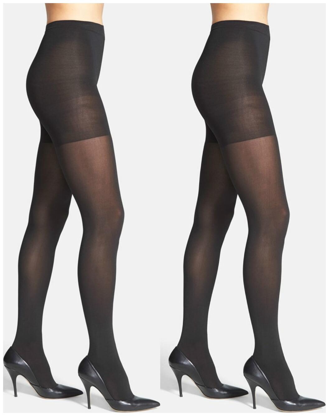 

N2S NEXT2SKIN Ladies Transparent Black Stockings Pack of 2