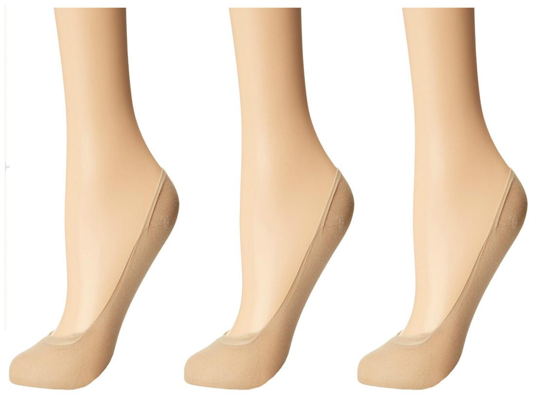 

N2S NEXT2SKIN Ladies Footlets Skin Socks Pack of 3