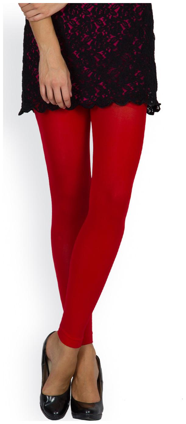 

N2S NEXT2SKIN Ladies Opaque Footless Red Stockings Pack of 1