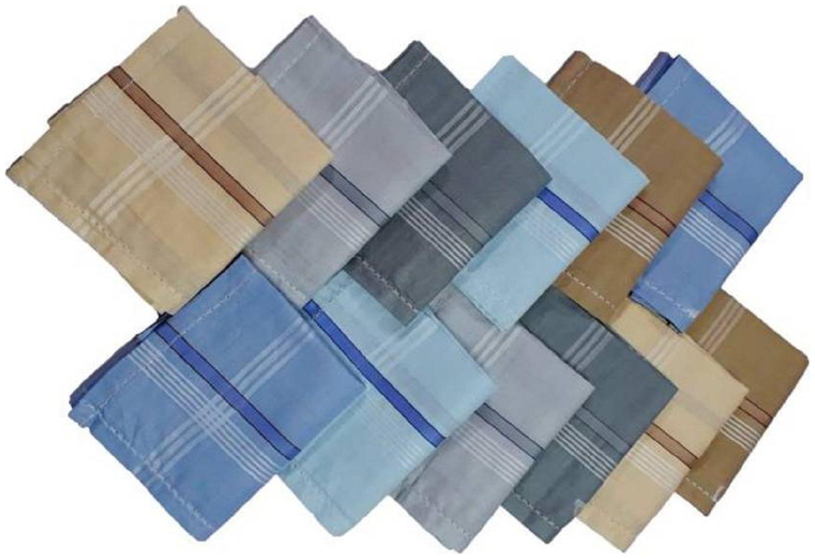 

oddeven Cotton Handkerchiefs (12 pic Combo)