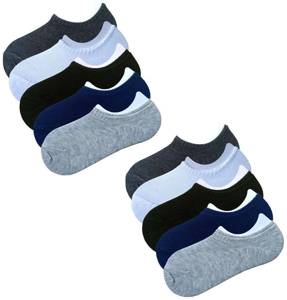 

ODDEVEN Men Women Cotton Solid Loafer Socks (Pack of 10)