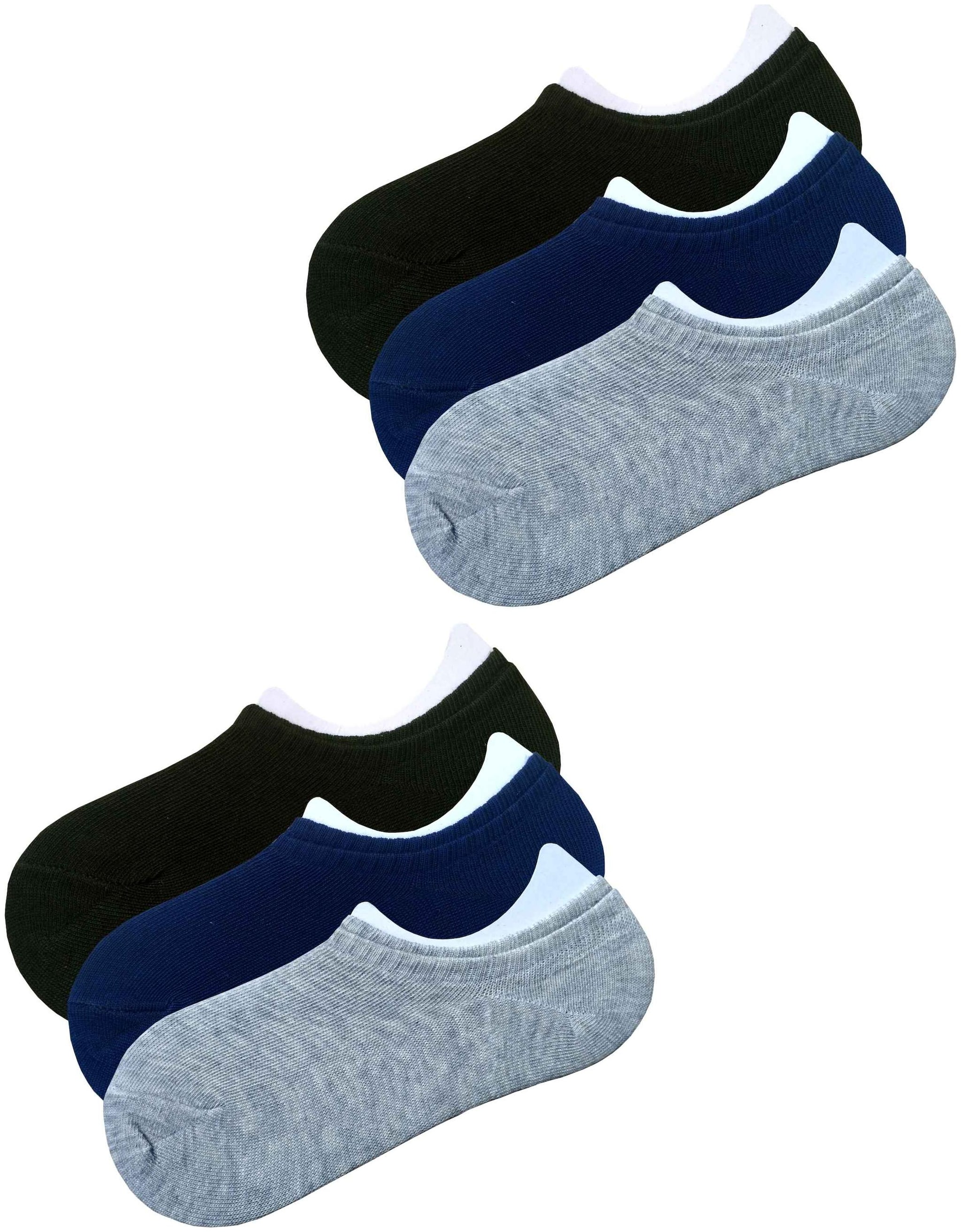 

ODDEVEN Men Women Cotton Solid Loafer Socks (Pack of 6)