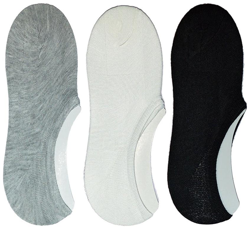 

ODDEVEN Men Women Cotton Solid Loafer Socks (Pack of 3)