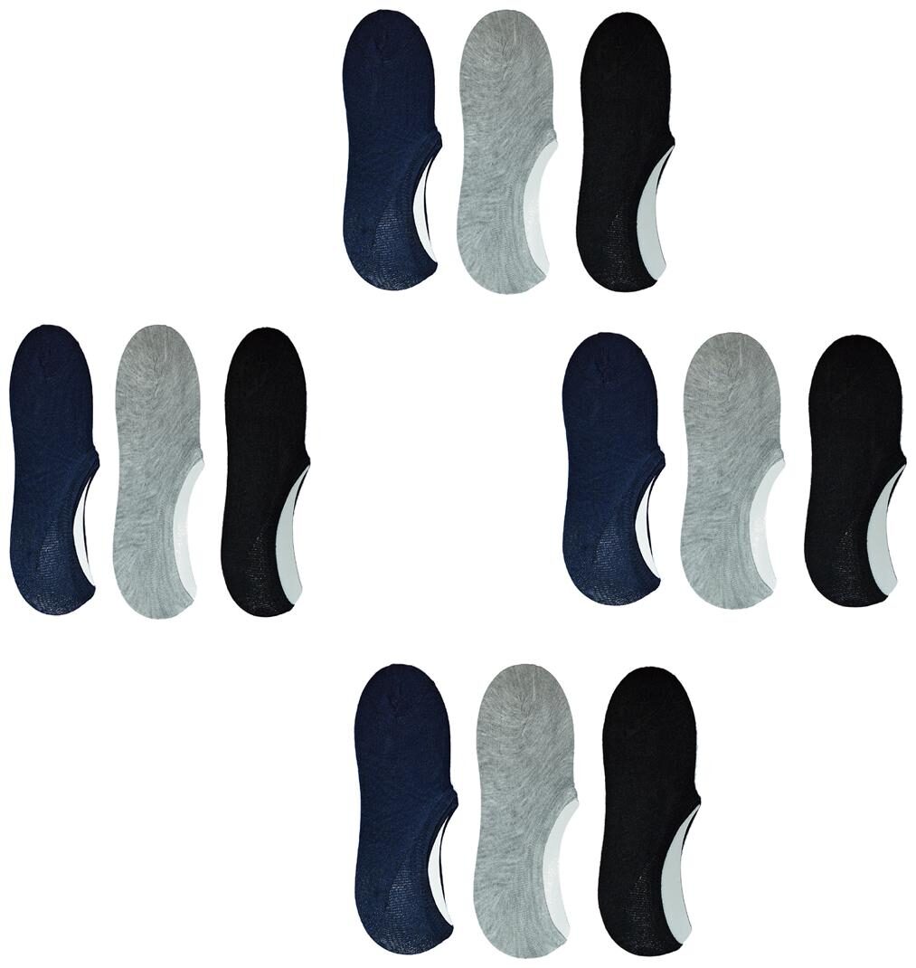 

ODDEVEN Men Women Cotton Solid Loafer Socks (Pack of 12)