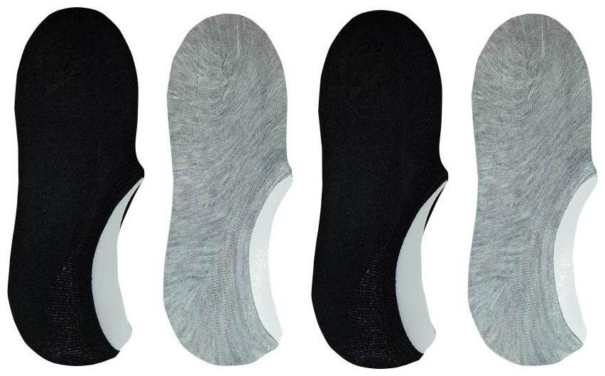 

ODDEVEN Men Women Cotton Solid Loafer Socks (Pack of 4)