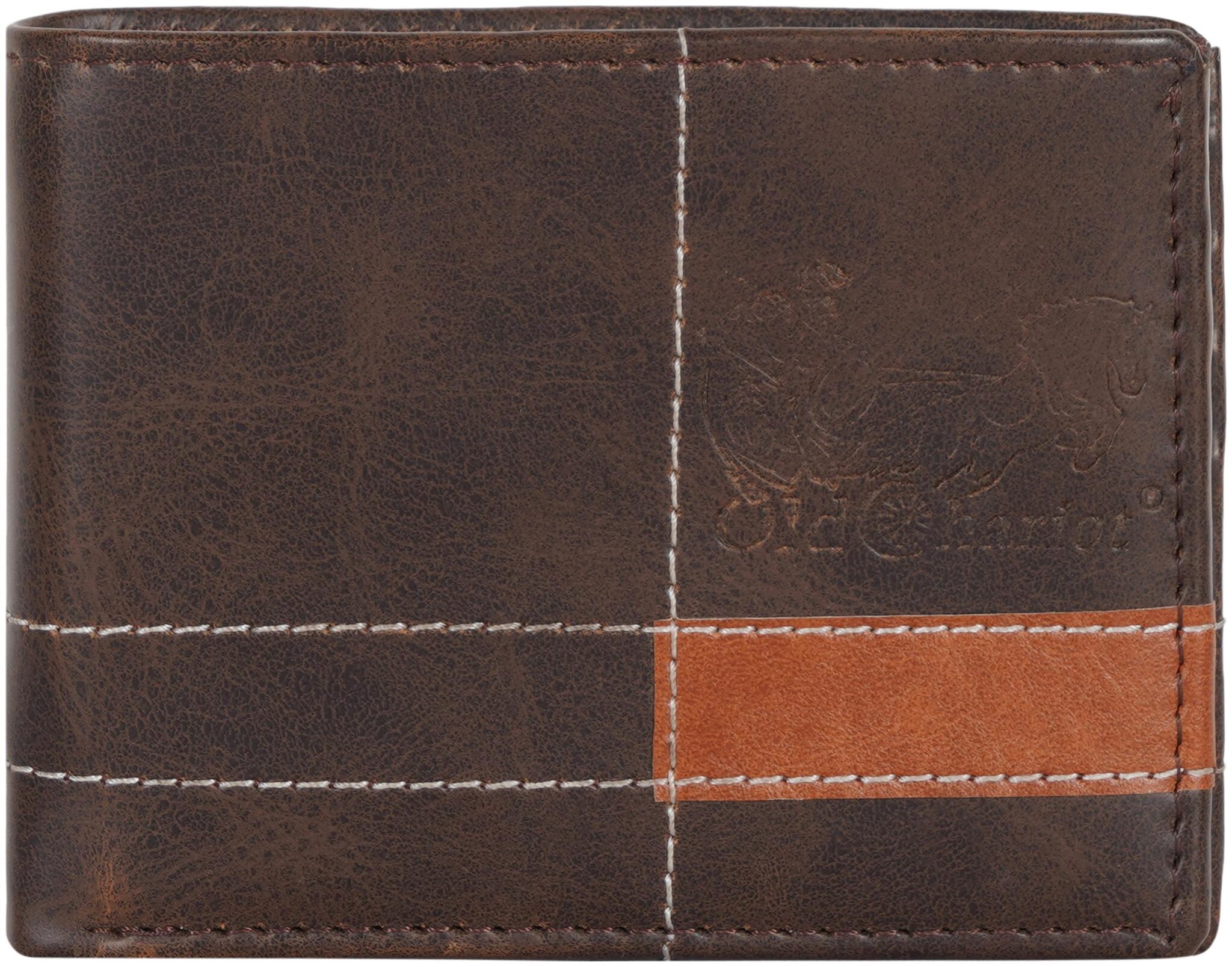 

Old Chariot Leather Wallet (6 Credit Card Slot 2 Secret Compartment 1 Currency Pocket)
