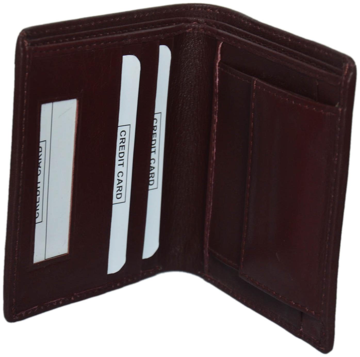

Old Chariot Brown Leather Wallet for Men
