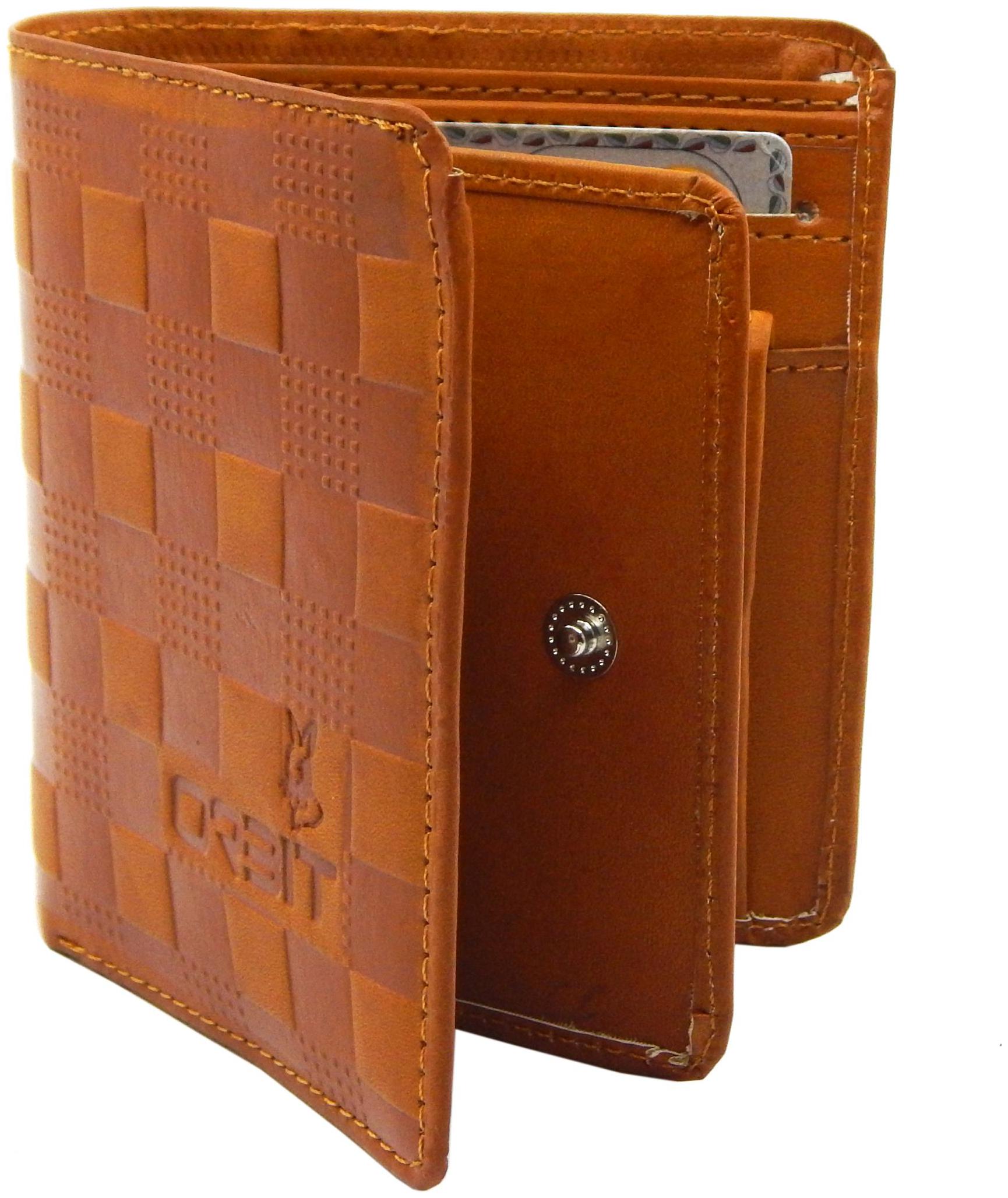 

Orbit Men Beige Synthetic leather Tri Fold Wallet ( Pack of 1 )