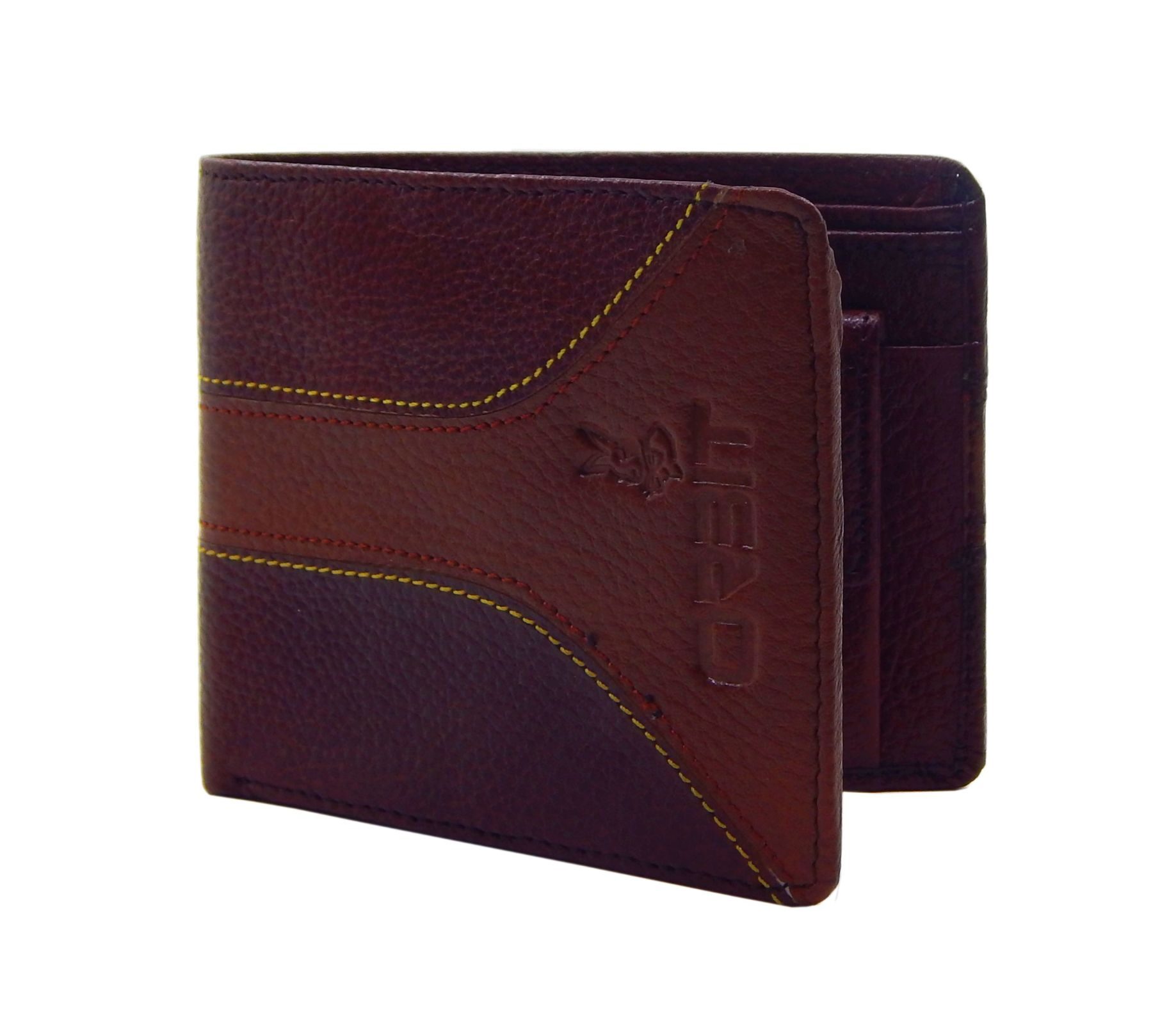 

Orbit Men Tan Brown Synthetic leather Tri Fold Wallet ( Pack of 1 )