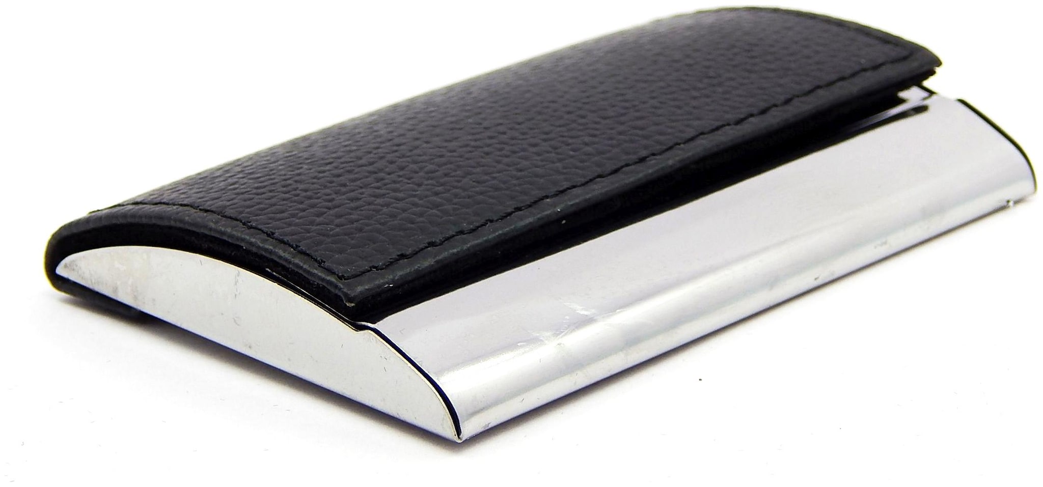

Orbit Men Faux leather Card holder - Black Pack of 1