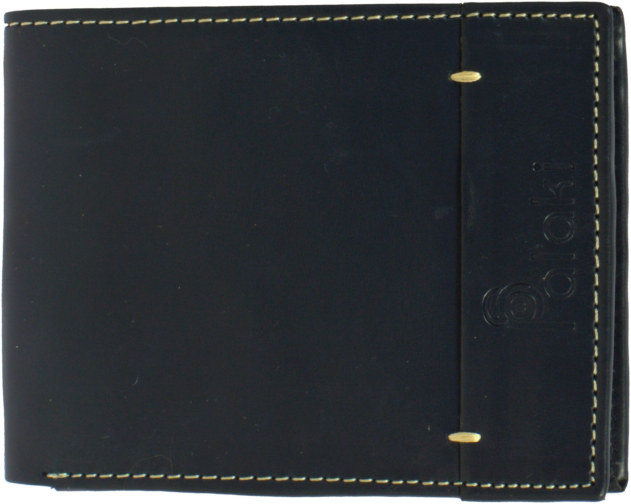 

Palaki Navy Blue RFID Protected Pure Genuine Leather Unisex Wallet
