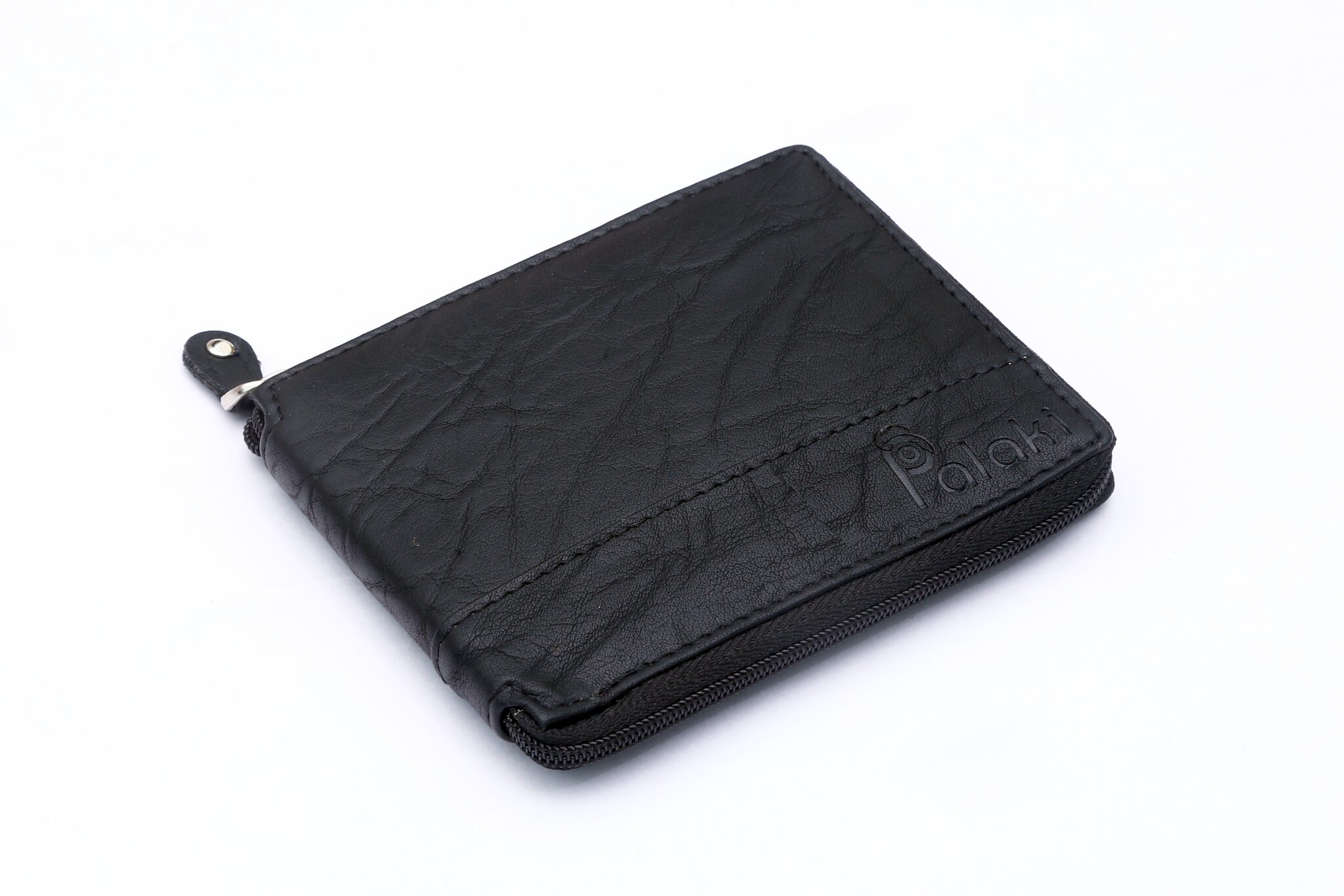

Palaki Men Black Leather Bi-Fold Wallet ( Pack of 1 )
