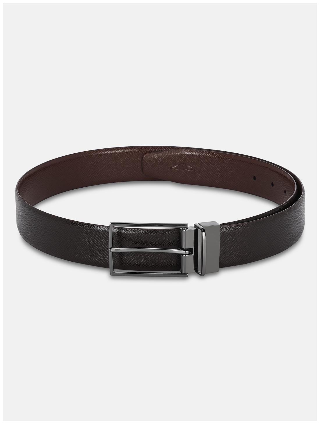 

Park Avenue Men Brown Reversible Leather Belt (Size 38 Pack of 1 )