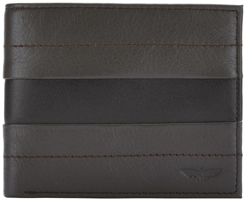 

Park Avenue Men Brown Leather Bi-Fold Wallet ( Pack of 1 )