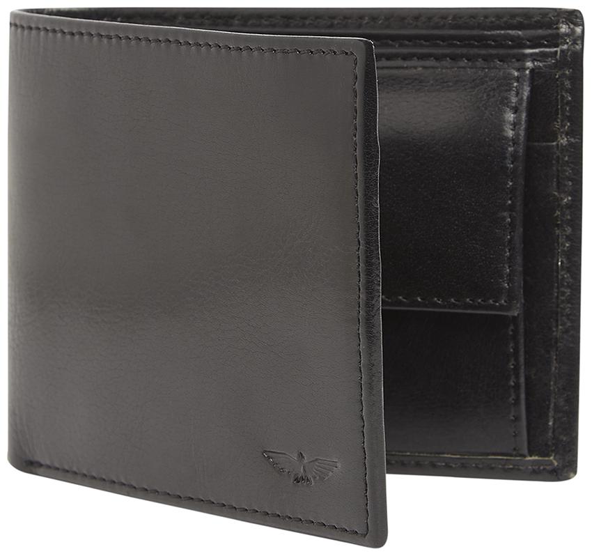 

Park Avenue Men Black Leather Bi-Fold Wallet ( Pack of 1 )