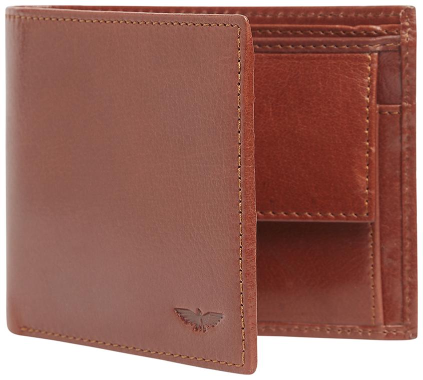

Park Avenue Men Brown Leather Bi-Fold Wallet ( Pack of 1 )