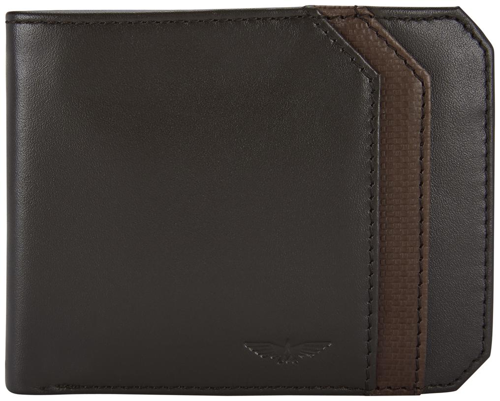 

Park Avenue Men Brown Leather Bi-Fold Wallet ( Pack of 1 )