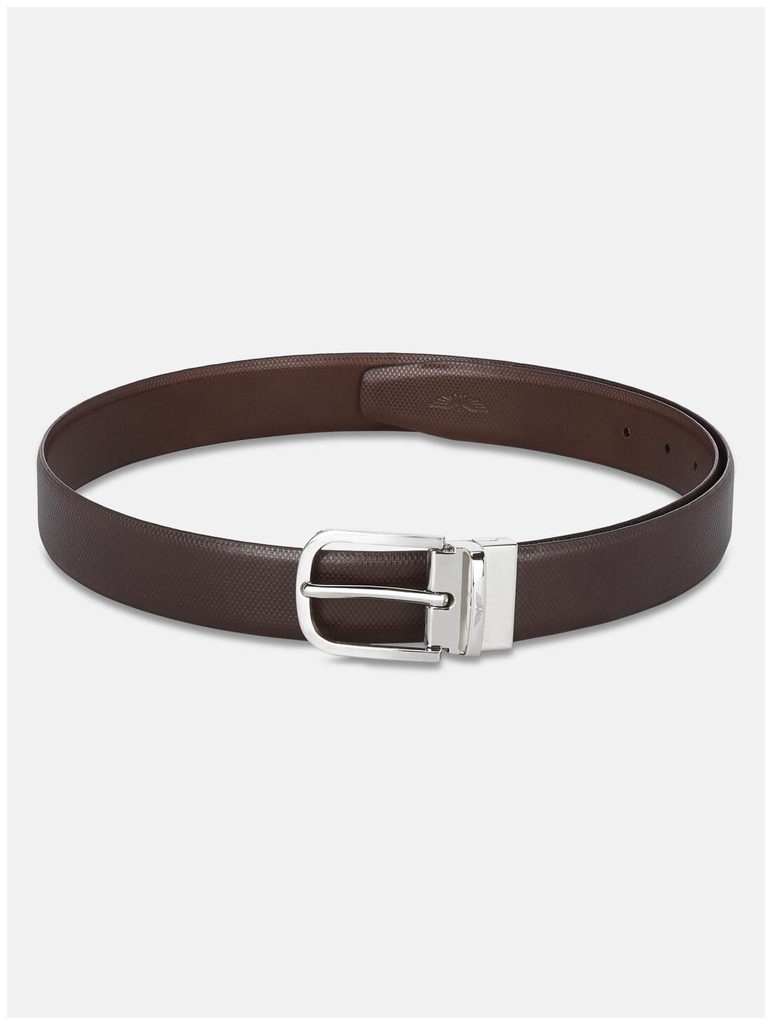 

Park Avenue Men Brown Reversible Leather Belt (Size 36 Pack of 1 )