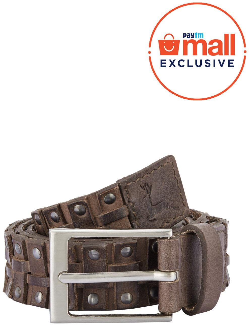 

Parx Brown Leather Belt