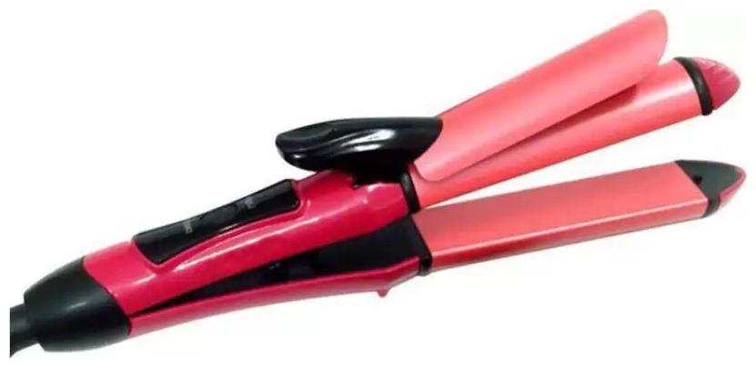 Perfect Nova 2 in 1 Hair Curler and Hair Straightener Pink Hair Straightener Pack of 1