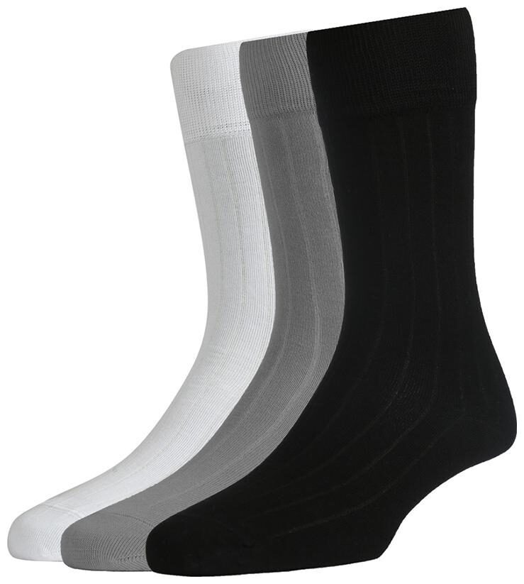 

Peter England Men s Cotton Full length Socks (Pack of 3)