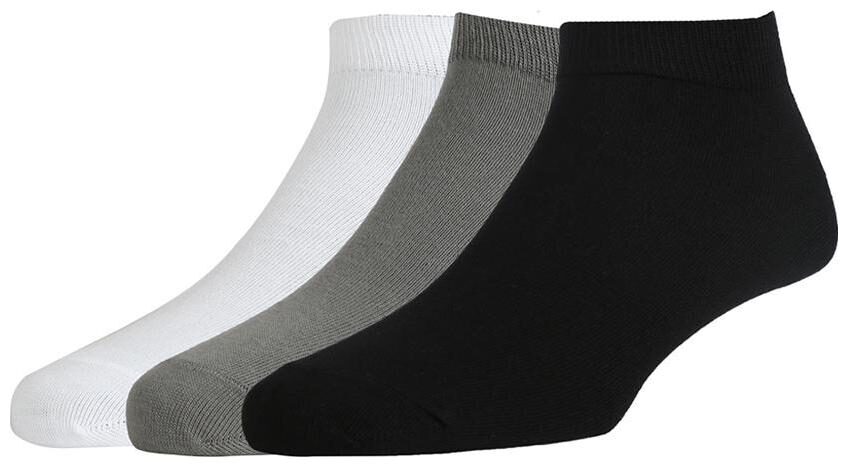 

Peter England Men s Cotton Ankle Length Socks (Pack of 3)