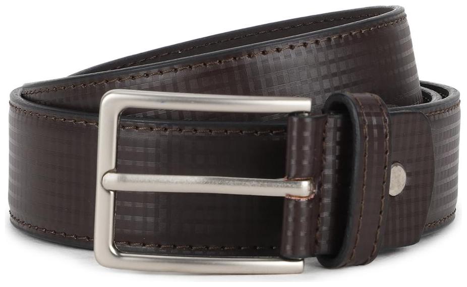 

Peter England Casual PU Brown Reversible Belt For Men