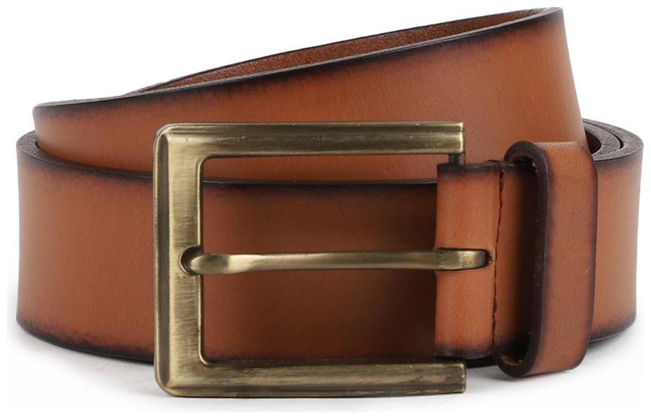 

Peter England Casual Leather Brown Reversible Belt For Men