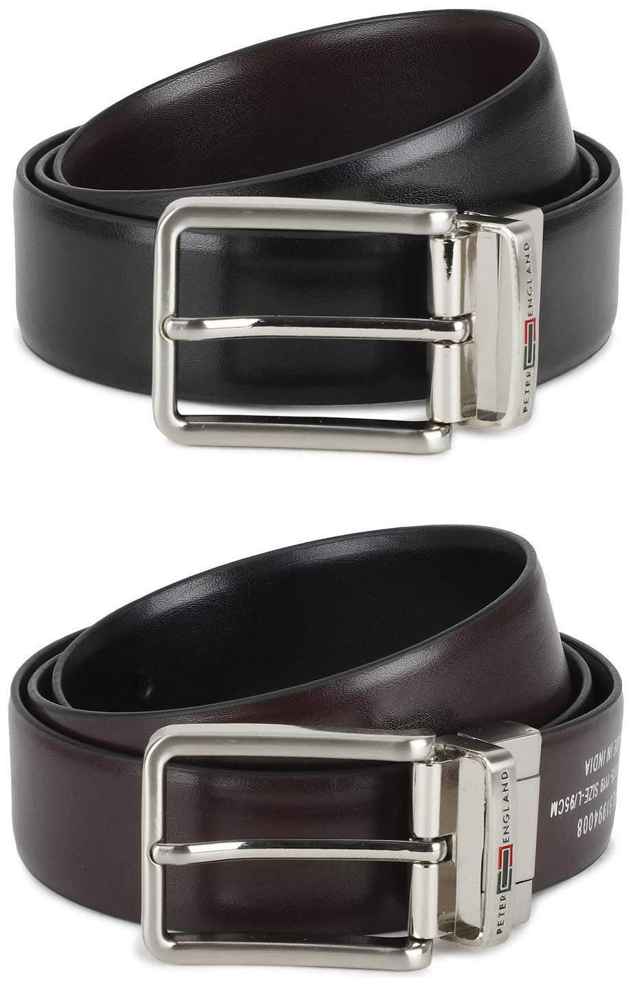 

Peter England Brown Reversible Belt