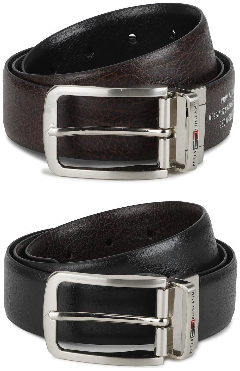 

Peter England Brown Reversible Belt