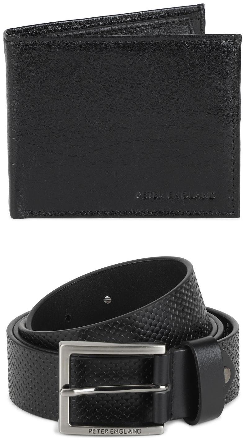 

Peter England Men Accessories Gift Set