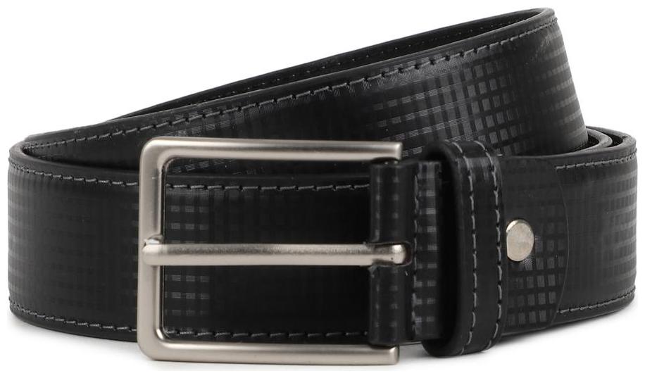 

Peter England Casual PU Black Reversible Belt For Men