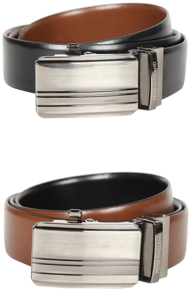 

Peter England Brown Reversible Belt