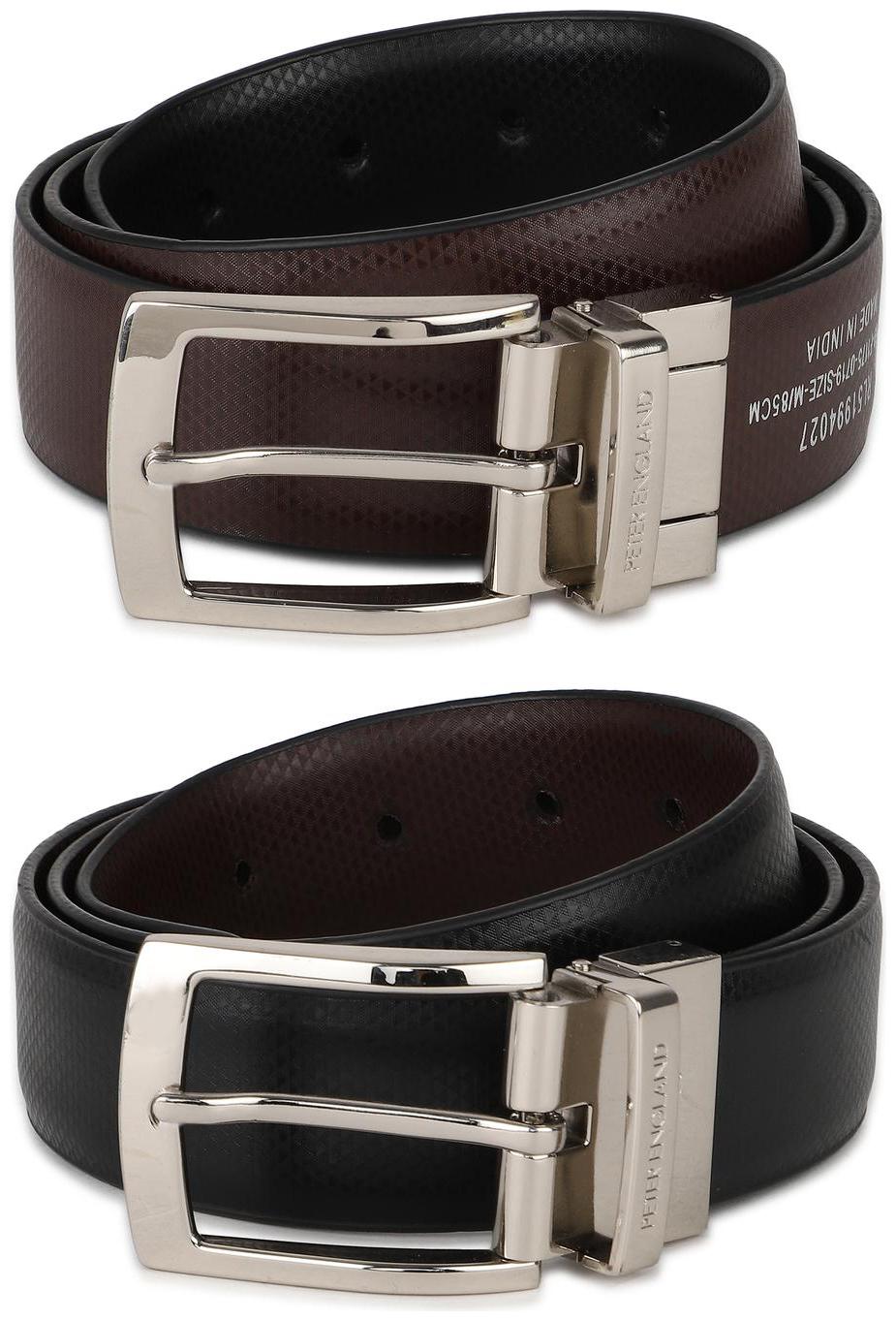 

Peter England Brown Reversible Belt