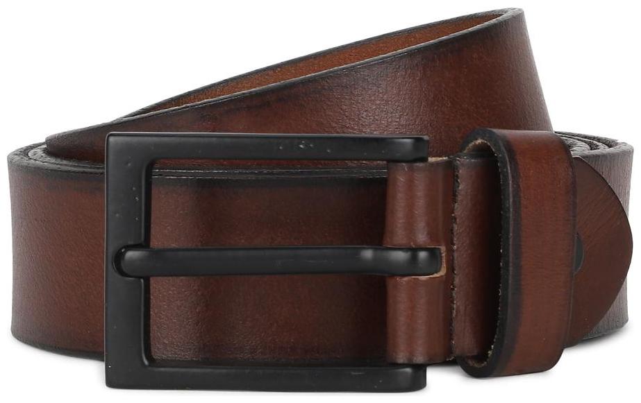 

Peter England Casual Leather Brown Reversible Belt For Men