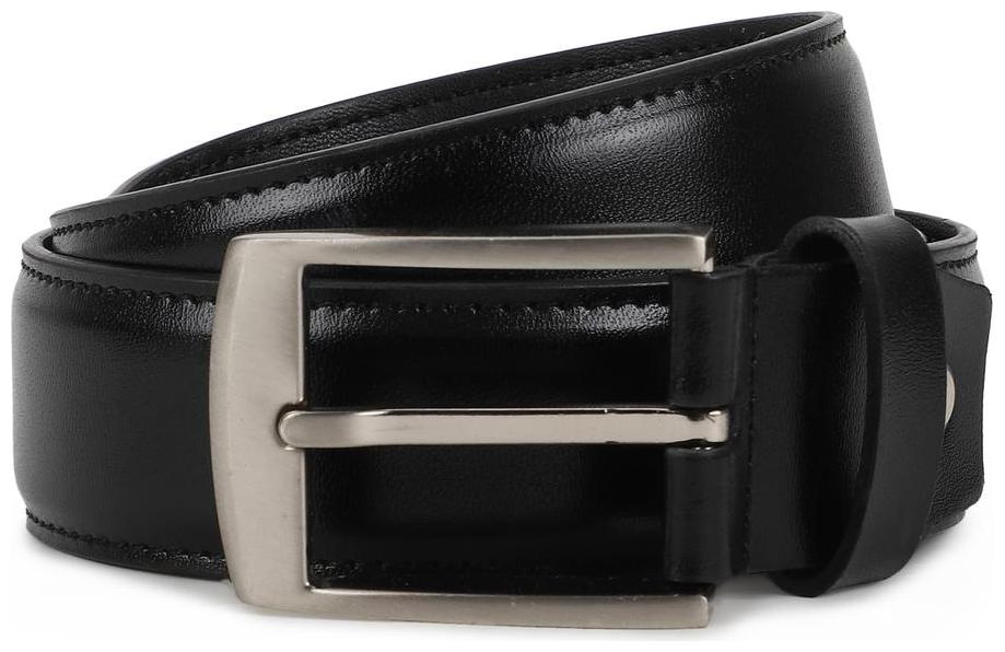 

Peter England Casual PU Black Reversible Belt For Men