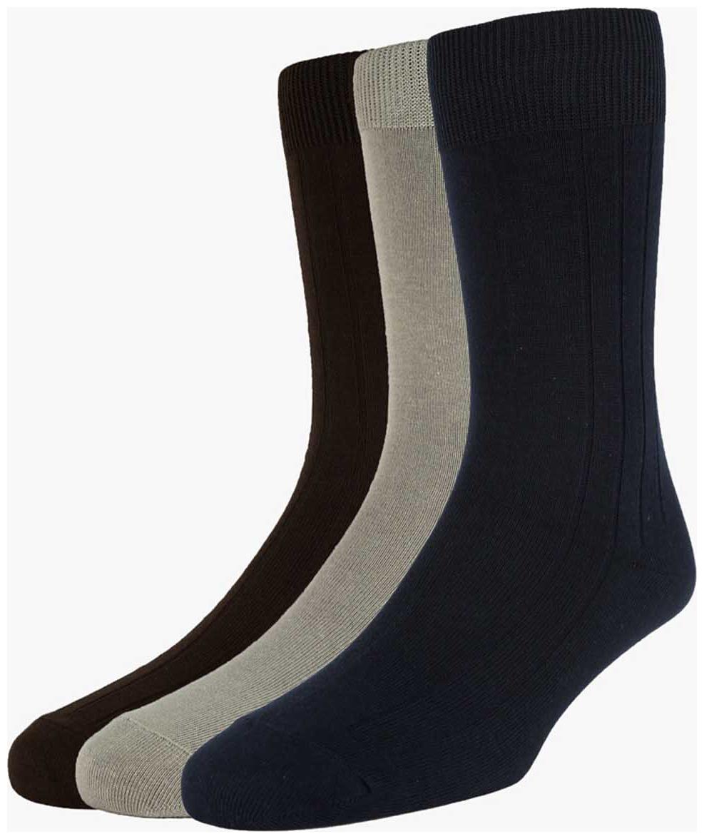 

Peter England Multicolor Socks (Pack Of 3)