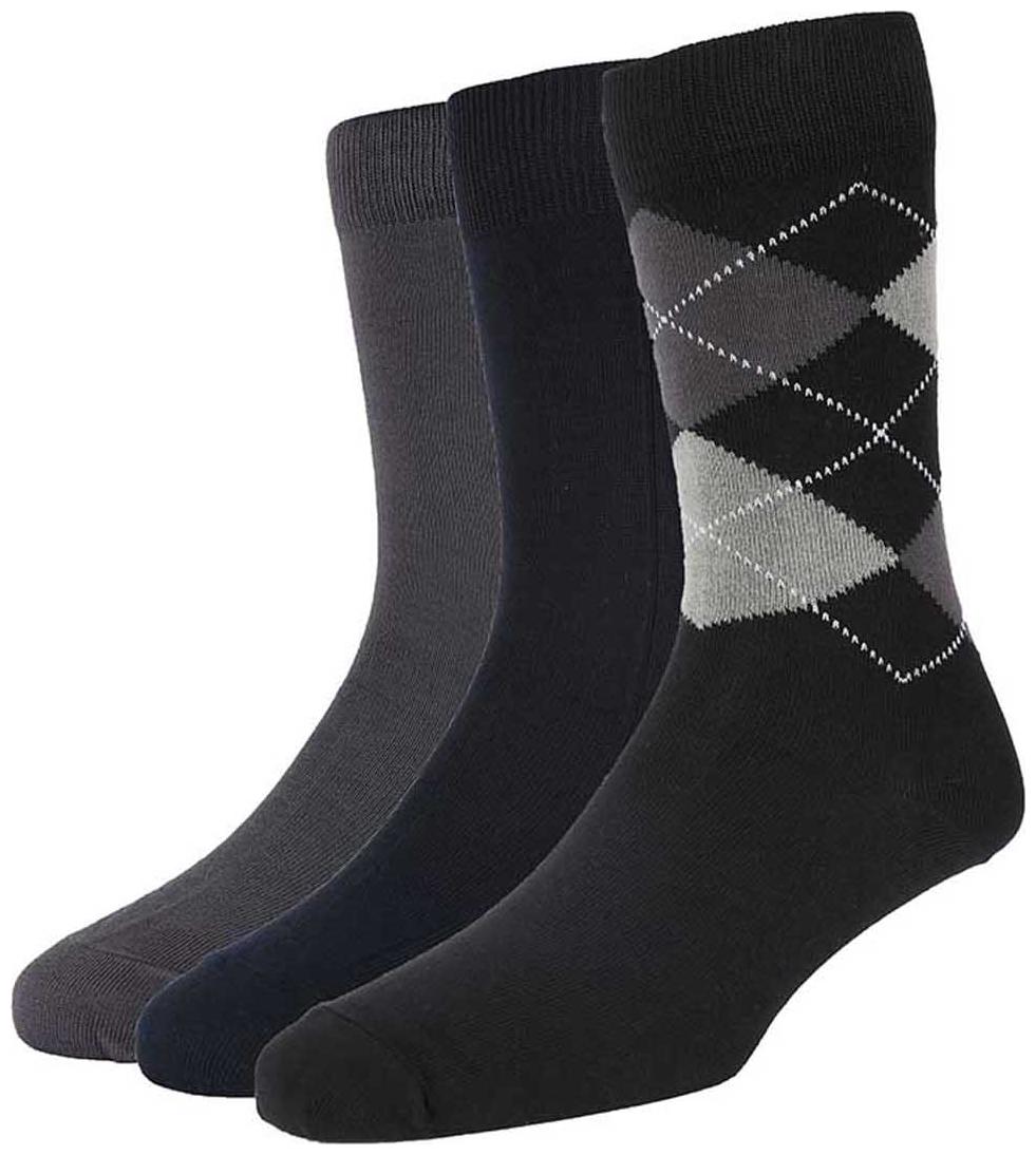 

Peter England Multicolor Socks (Pack Of 3)