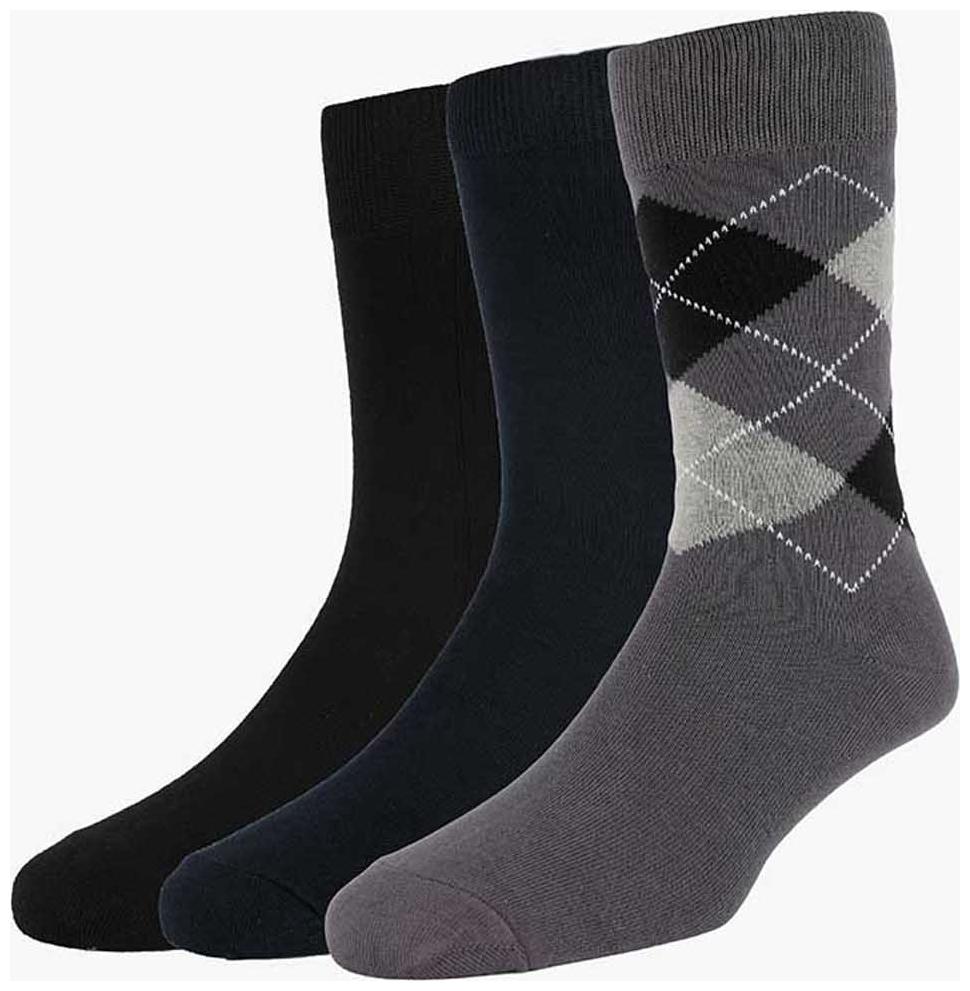 

Peter England Multicolor Socks (Pack Of 3)