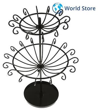 Phenovo Rotating Earrings Necklace Bracelet Jewelry Display Rack Phenovo Rotating Earrings Necklace Bracelet Jewelry Display Rack Stand Organizer