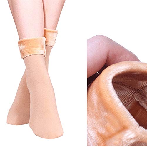 

Pinkit Beige Ankle Length Socks For Women