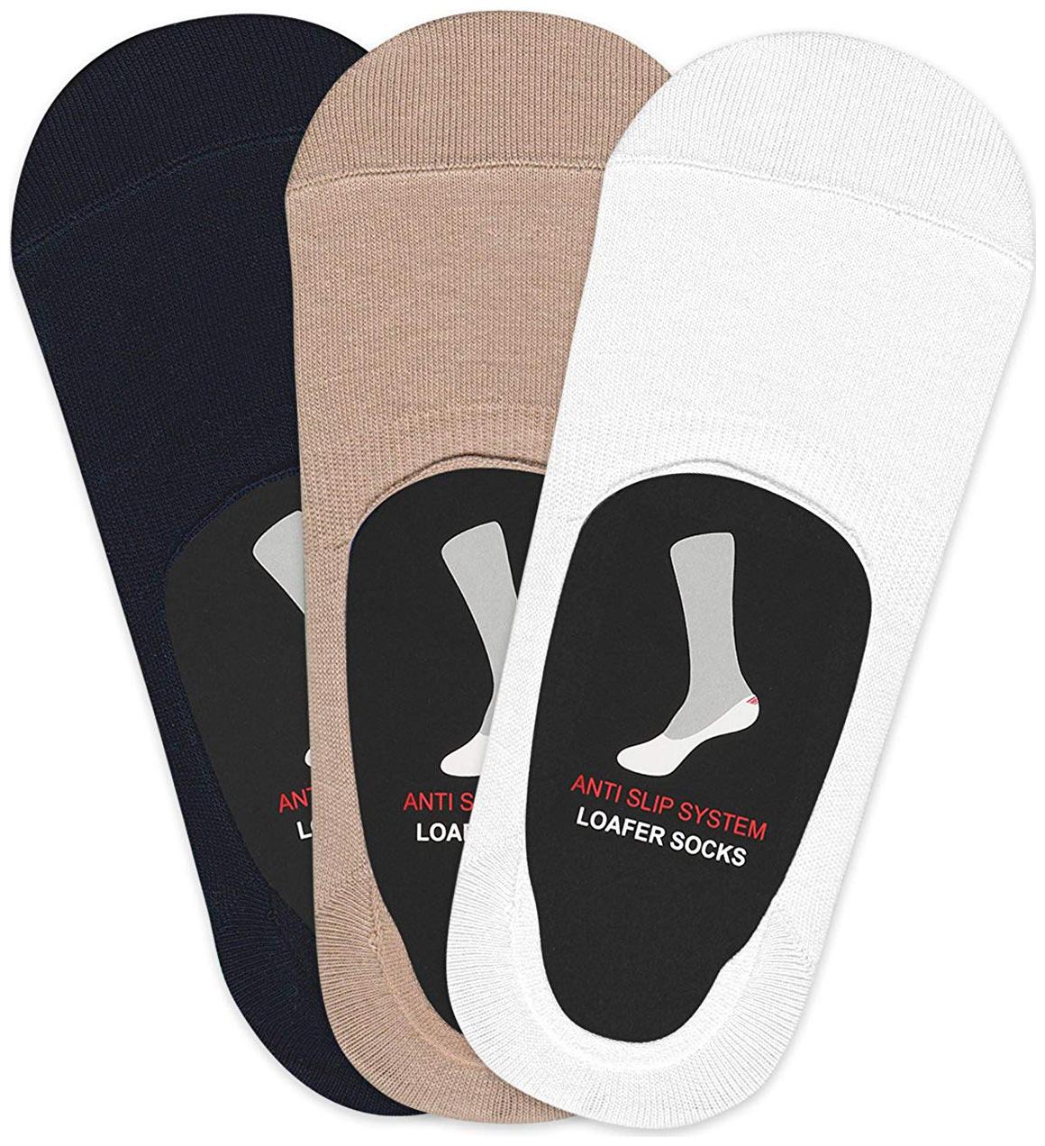 

PINKIT Multi Cotton No show socks ( 3 pairs )