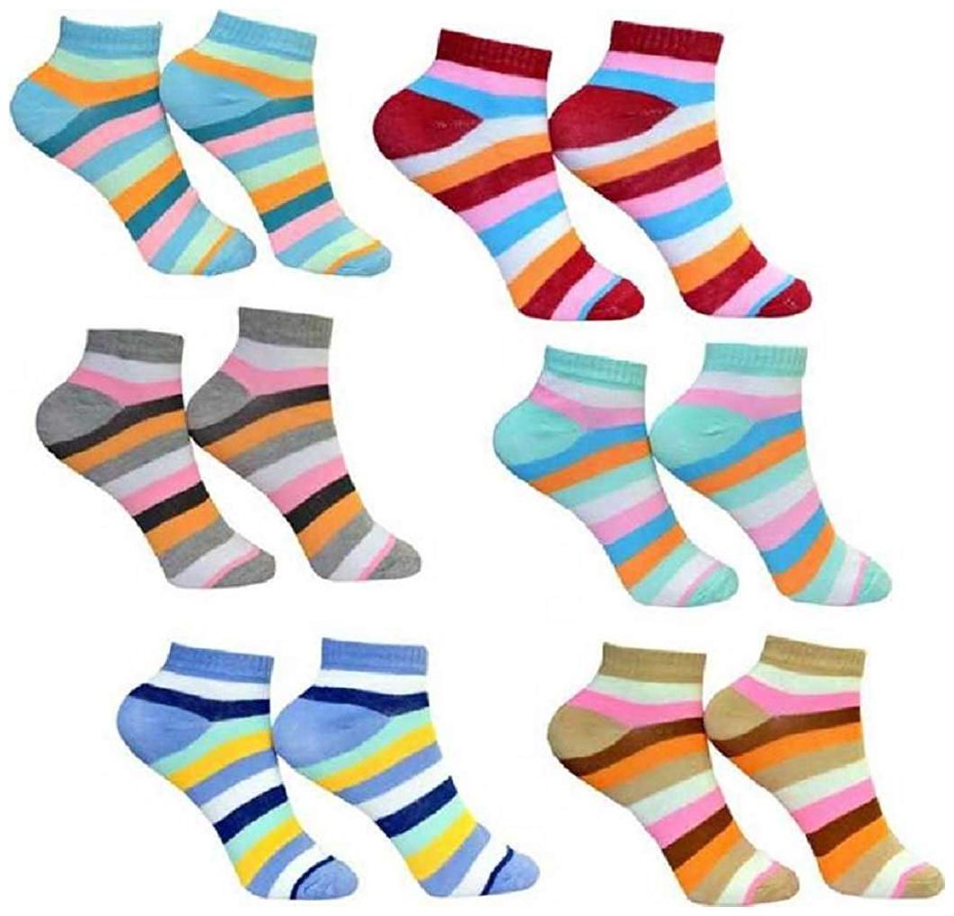 

PinKit Cotton Ankle Length Socks For Women