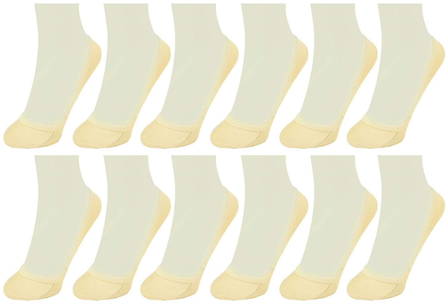 

PinKit Cotton No Show Socks For Women