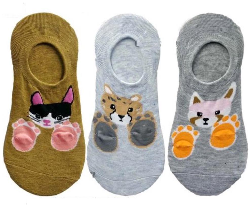 

PinKit Cotton No Show Socks For Women