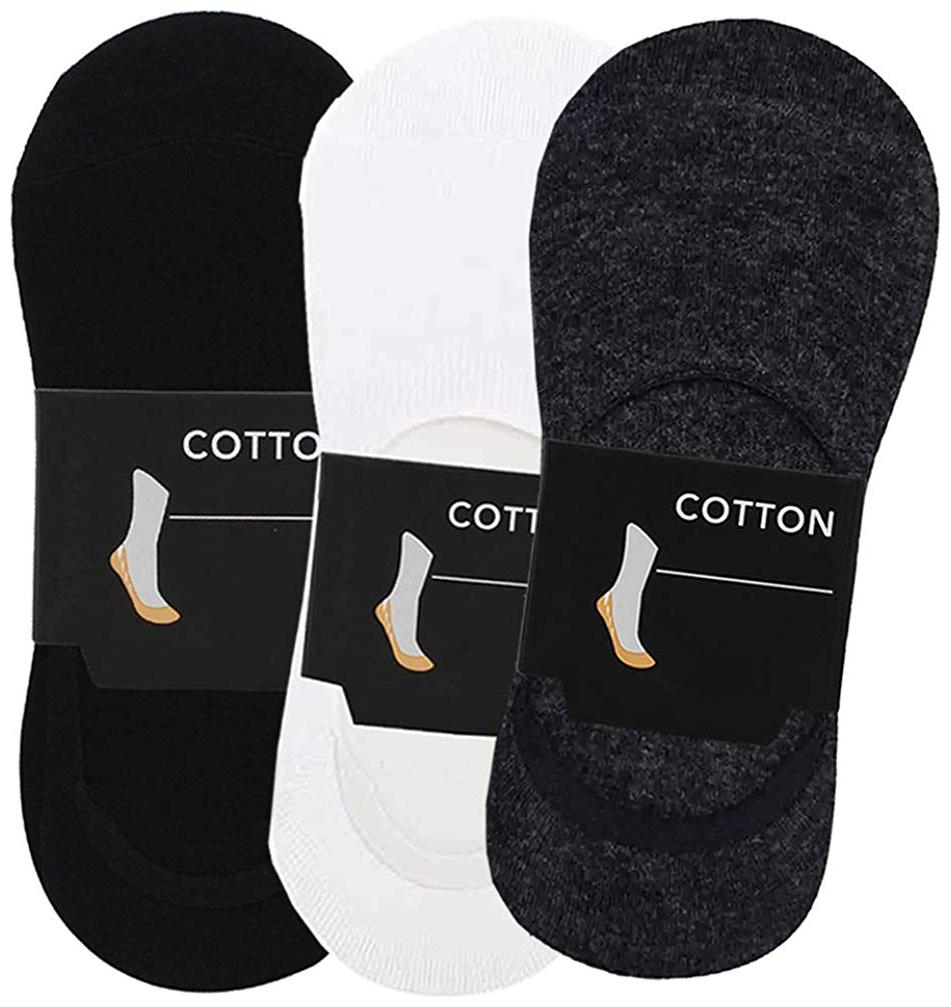 

PINKIT Multi Cotton No show socks ( 3 pairs )